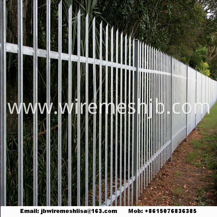 Powder Coated Palisade Fence Panels